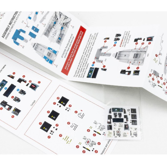 Red Fox Qs-48203 1/48 Lockheed Martin F-35c Lightning Ii 3d Acrylic Instrument Panels