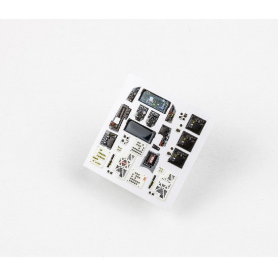 Red Fox Qs-48203 1/48 Lockheed Martin F-35c Lightning Ii 3d Acrylic Instrument Panels