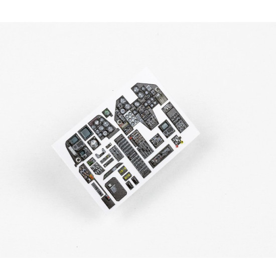Red Fox Qs-35031 1/35 Ah-1w Super Cobra 3d Acrylic Instrument Panels