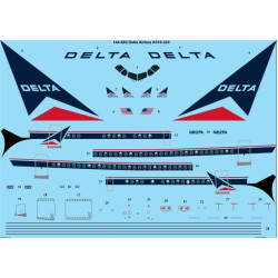 26decals 144-683 1/144 Delta Airbus A310-300 Laser Decal