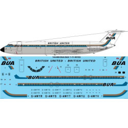 26decals 144-686 1/144 Bua Bac 1-11-501ex Laser Decal