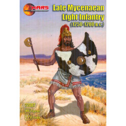 Late Mycenaean light infantry 1/72 MARS figures 72087