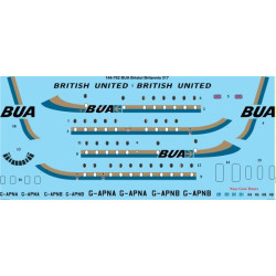 26decals 144-762 1/144 Bua Bristol Britannia 300 Laser Decal