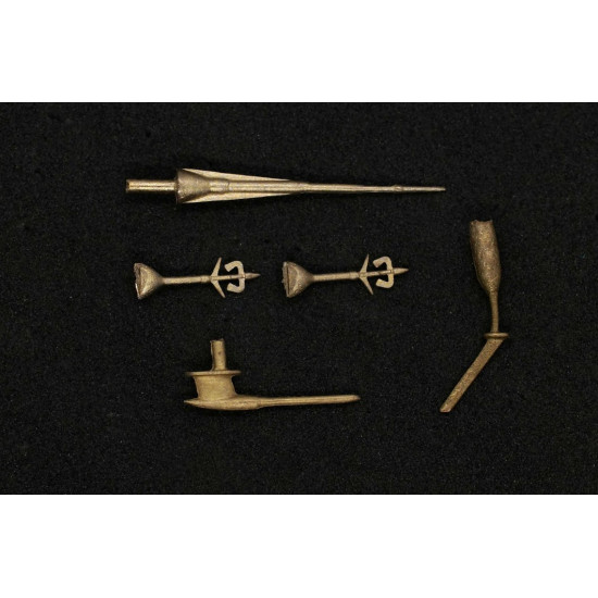 Mini World 7237a 1/72 Pitots Antennas For Mig-29 Fulcrum