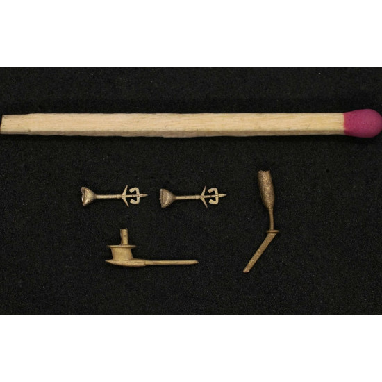 Mini World 7237b 1/72 Pitot Antennas For Mig-29 Fulcrum