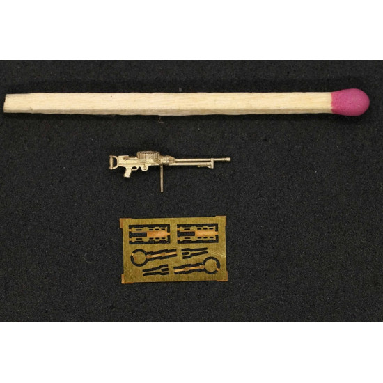 Mini World 7297 1/72 Stripped Lewis Mk I Machine Gun With A Shortened Radiator