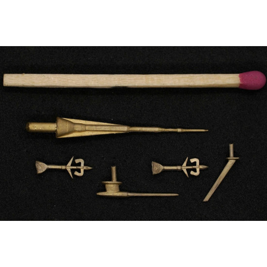 Mini World 4837a 1/72 Pitots Antennas For Mig-29 Fulcrum