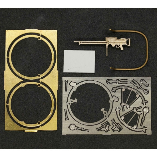 Mini World 4883 1/48 Japanese Type 92 Machine Gun On The Scarff Ring