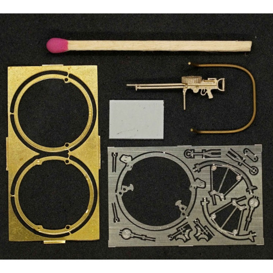 Mini World 4883 1/48 Japanese Type 92 Machine Gun On The Scarff Ring