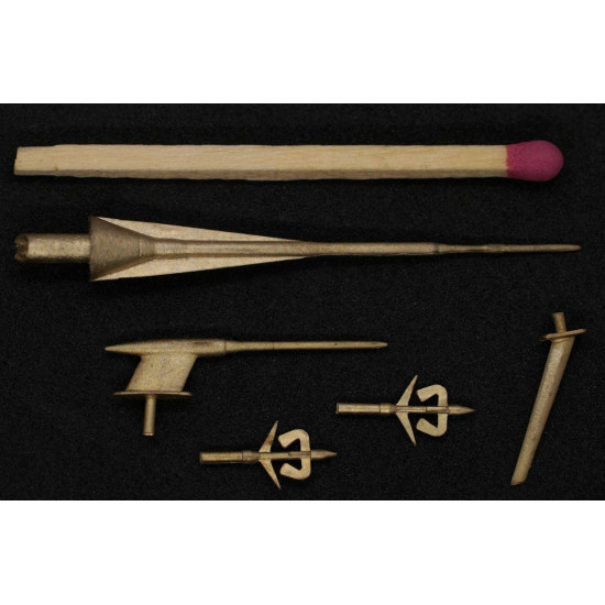 Mini World 3237a 1/72 Pitots Antennas For Mig-29 Fulcrum