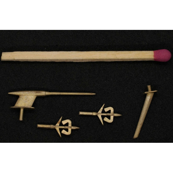 Mini World 3237b 1/72 Pitot Antennas For Mig-29 Fulcrum