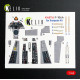 Kelik K48116 1/48 F-106a Delta Dart - Interior 3d Decals For Trumpeter Kit