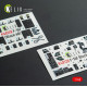 Kelik K48128 1/48 F-16f Block 60 - Interior 3d Decals For Hasegawa Kit