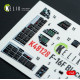 Kelik K48128 1/48 F-16f Block 60 - Interior 3d Decals For Hasegawa Kit