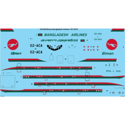 26decals 144-956 1/144 Bangladesh Biman Boeing 707-351c Laser Decal