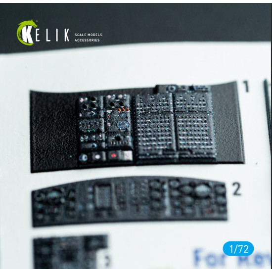 Kelik K72211 1/72 Ch-54a Tarhe - Interior 3d Decals For Revell Kit