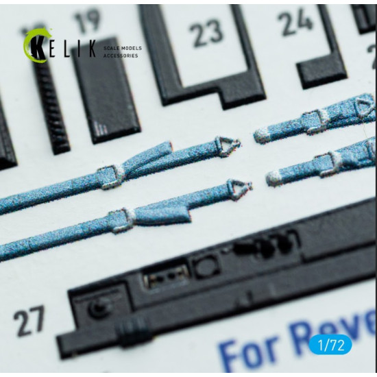 Kelik K72212 1/72 Gannet As1/As4 - Interior 3d Decals For Revell Kit