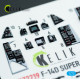 Kelik K72219 1/72 F-14d Super Tomcat - Interior 3d Decals For Hobbyboss Kit