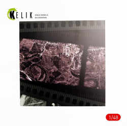 Kelik Ks48042 1/48 Photoreconnaisance Plane Stand Base Acrylic 3 Mm 240 / 240 Mm 190g For Any