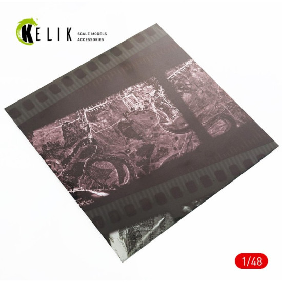 Kelik Ks48042 1/48 Photoreconnaisance Plane Stand Base Acrylic 3 Mm 240 / 240 Mm 190g For Any