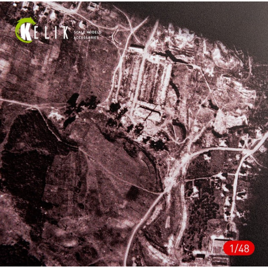 Kelik Ks48042 1/48 Photoreconnaisance Plane Stand Base Acrylic 3 Mm 240 / 240 Mm 190g For Any