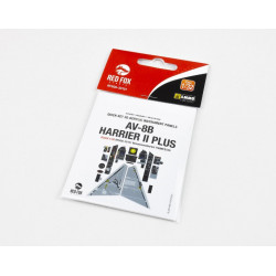 Red Fox Qs32131 1/32 Av-8b Harrier Ii Plus 3d Acrylic Instrument Panel