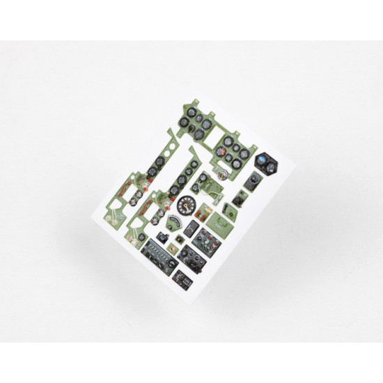 Red Fox Qs32136 1/32 Mitsubishi A6m5 Zero Type 52 3d Acrylic Instrument Panel