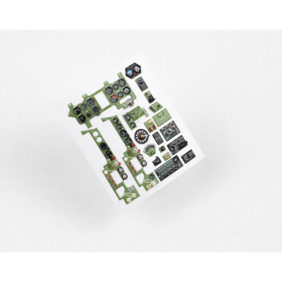 Red Fox Qs32136 1/32 Mitsubishi A6m5 Zero Type 52 3d Acrylic Instrument Panel