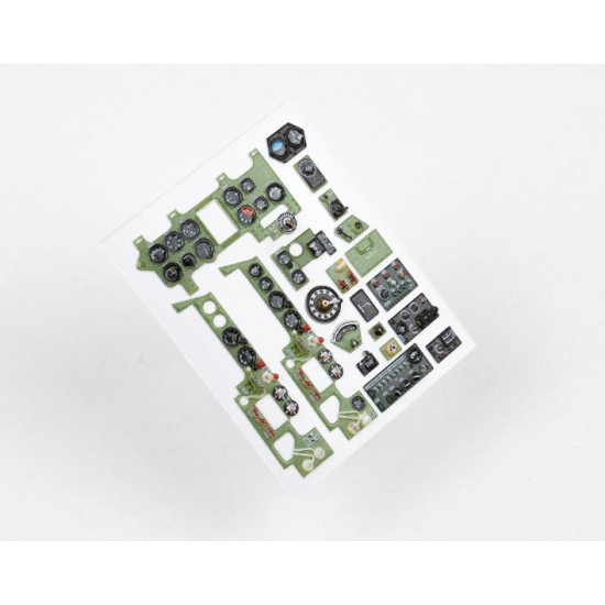 Red Fox Qs32137 1/32 Mitsubishi A6m5c Zeke 3d Acrylic Instrument Panel