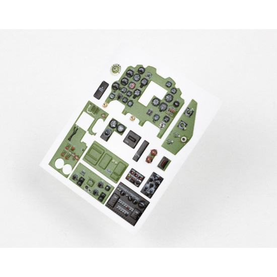 Red Fox Qs32150 1/32 Mitsubishi J2m5 Raiden Type 33 3d Acrylic Instrument Panel