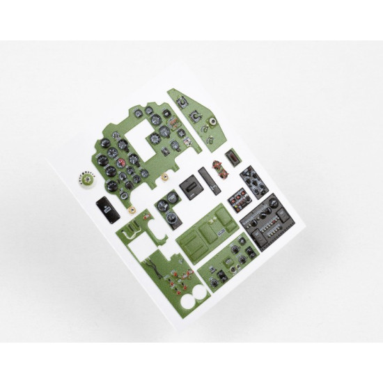 Red Fox Qs32150 1/32 Mitsubishi J2m5 Raiden Type 33 3d Acrylic Instrument Panel