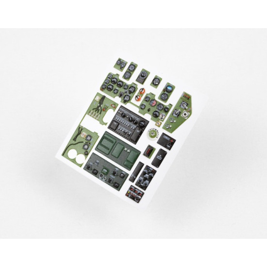 Red Fox Qs32151 1/32 Mitsubishi J2m2 Raiden Type 11 3d Acrylic Instrument Panel