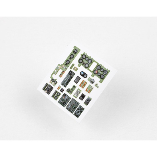 Red Fox Qs35034 1/35 Mitsubishi A6m2 Zero Type 11 3d Acrylic Instrument Panel