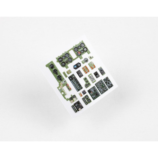 Red Fox Qs35034 1/35 Mitsubishi A6m2 Zero Type 11 3d Acrylic Instrument Panel