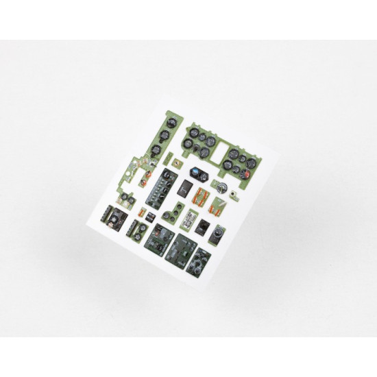 Red Fox Qs35035 1/35 Mitsubishi A6m2 Zero Type 21 3d Acrylic Instrument Panel