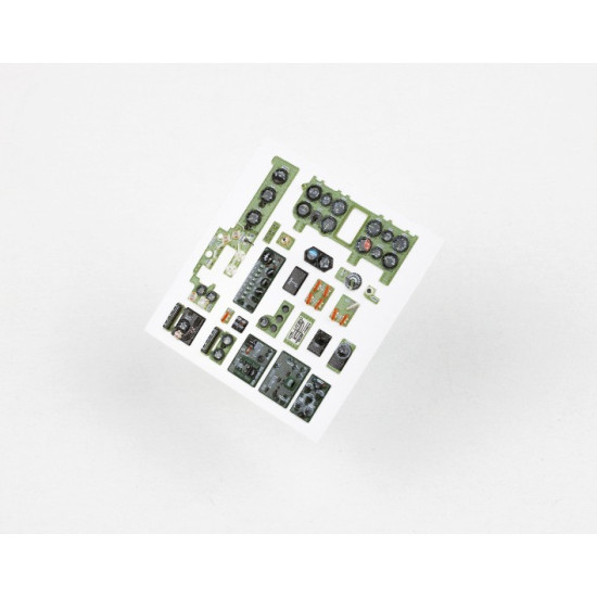 Red Fox Qs35039 1/35 Mitsubishi A6m2 Zero Type 52 3d Acrylic Instrument Panel