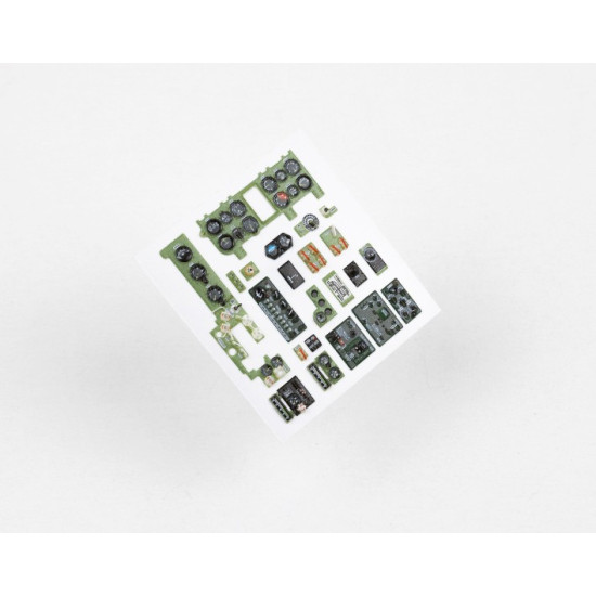 Red Fox Qs35039 1/35 Mitsubishi A6m2 Zero Type 52 3d Acrylic Instrument Panel