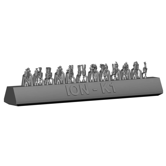 Ion Models K700-002 1/700 Kriegsmarine - On Duty 3d Printed Resin 90 Figures