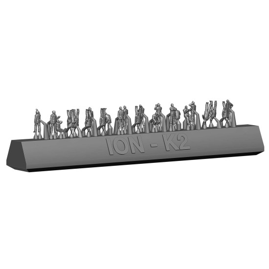 Ion Models K700-002 1/700 Kriegsmarine - On Duty 3d Printed Resin 90 Figures