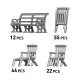 Ion Models Cv200-002 1/200 Titanic Furniture Set 3d Printed Kit