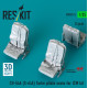 Reskit Rsu35-0005 1/35 Ch-54a S-64e Tarhe Pilots Seats For Icm Kit 3 Pcs 3d Printed
