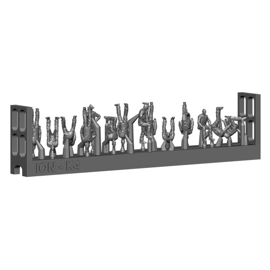 Ion Models K200-002 1/200 Kriegsmarine - On Duty 3d Printed Resin 72 Figures