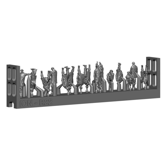 Ion Models R200-002 1/200 Royal Navy Rough Weather 3d Printed Resin 72 Figures