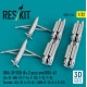 Reskit Rs32-0516 1/32 Gbu-39 Sdb 8 Pcs And Bru-61 2 Pcs Su-27 Mig-29 F-16 F-15e F-22 F-35 Tornado Jas-39 A-10 Ac-130w B-1b B-2 B-52 3d Printed