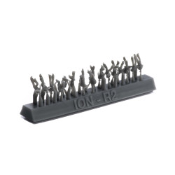 Ion Models R350-001 1/350 Royal Navy Chilling On Deck 3d Printed Resin 75 Figures