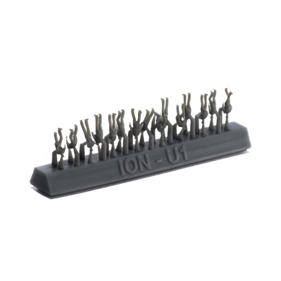 Ion Models U350-001 1/350 Us Navy Chilling On Deck 3d Printed Resin 74 Figures