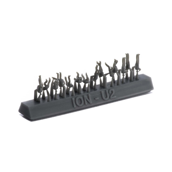Ion Models U350-001 1/350 Us Navy Chilling On Deck 3d Printed Resin 74 Figures