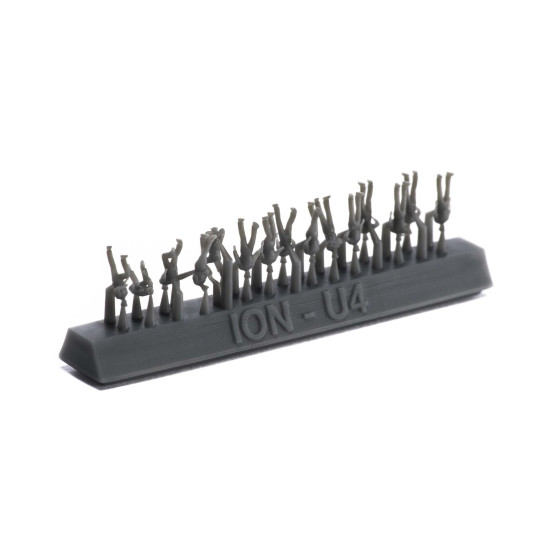 Ion Models U350-001 1/350 Us Navy Chilling On Deck 3d Printed Resin 74 Figures