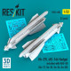 Reskit Rs32-0600 1/32 Kh-29l As-14a Kedge Missiles With Aku-58 2 Pcs Su-17 Su-25 Su-24 Su-30 3d Printed
