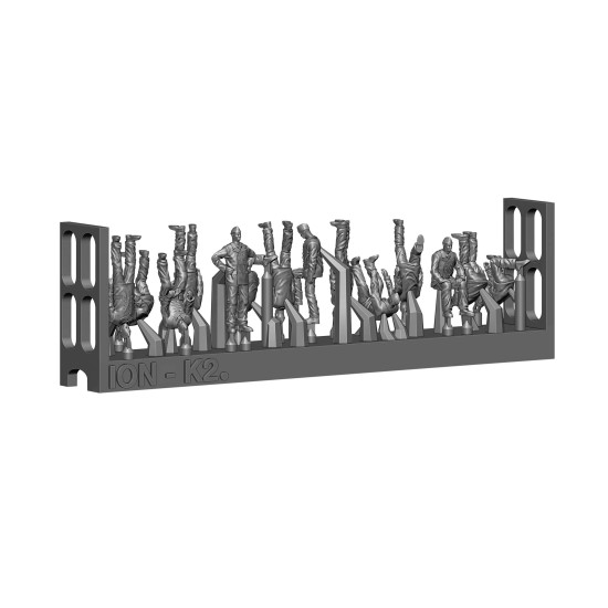 Ion Models K144-002 1/144 Kriegsmarine On Duty 3d Printed Resin 36 Figures